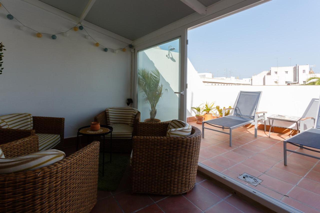 Atico-Solarium City Hall By Cadiz4Rentals Exterior foto